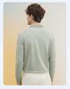 Comfortable Cotton 3A Antibacterial Long-Sleeved Polo Shirt for Men
