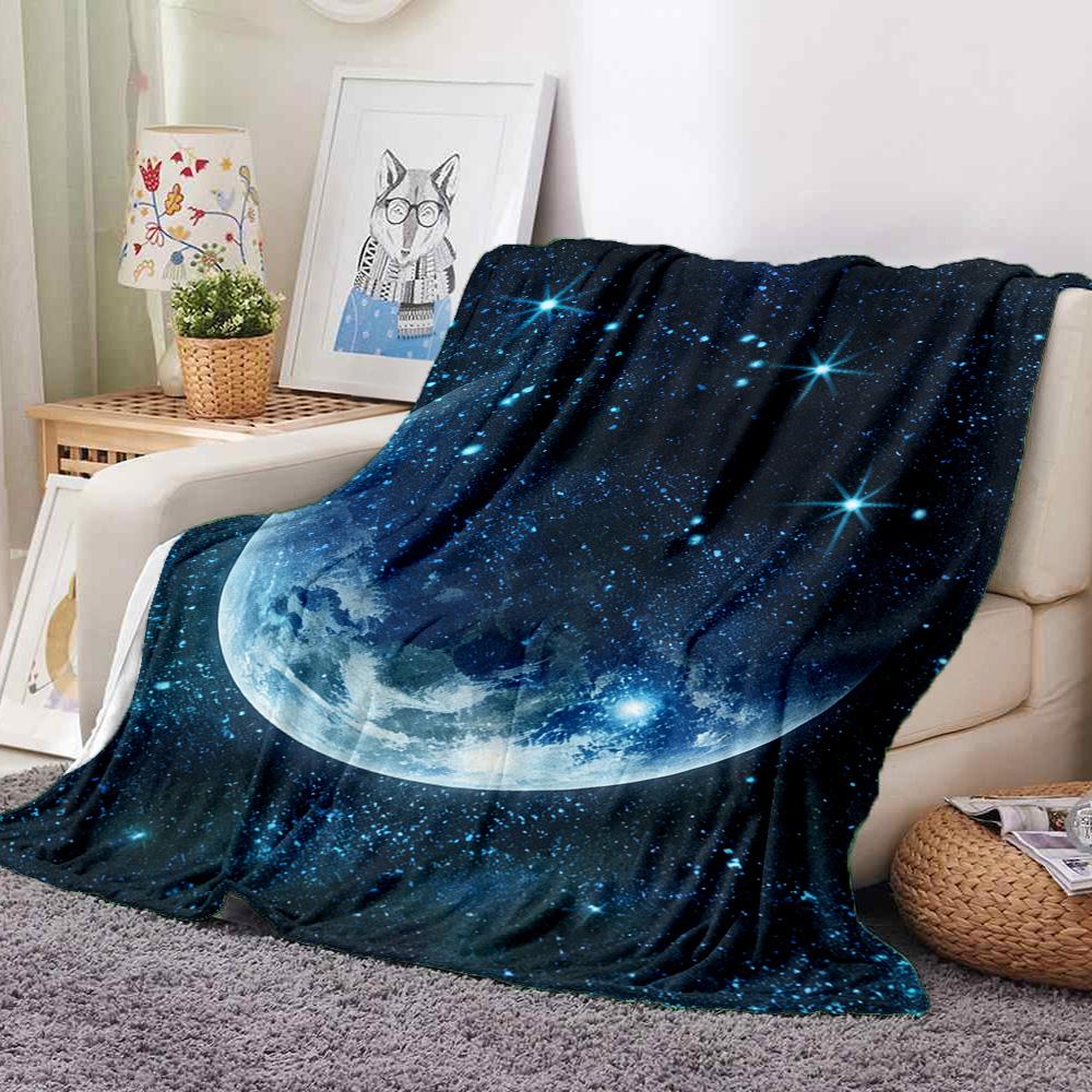 Galaxy Dream Flannel Blanket Throw Blanket Soft Warm Sofa Bed Camping home Decor Unique Christmas Gift C9261482