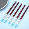 5Pcs Silicone Clay Sculpting Tool Modeling Dotting Tool Pottery Embossing Tool for Rock,Nail,Blending,Drawing,Modeling