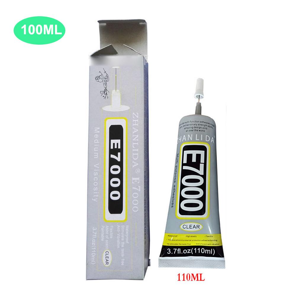50ml/110ml Multipurpose D IY Glue E7000 Adhesive Repair Frame Display Mobile Phone Screen Electronic Component For Jewelry Toys
