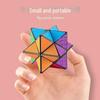 Неограниченная декомпрессия геометрического куба: Развивающая переворачивающаяся и сменная ручная игрушка
