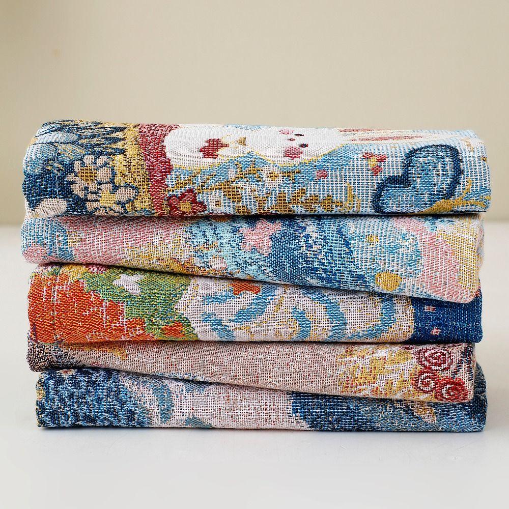 Новое большое полотенце для рук 34x40 см 4-слойная хлопковая марля Декоративная кухонная салфетка из чистого хлопка Быстросохнущее кухонное полотенце Дом Ресторан