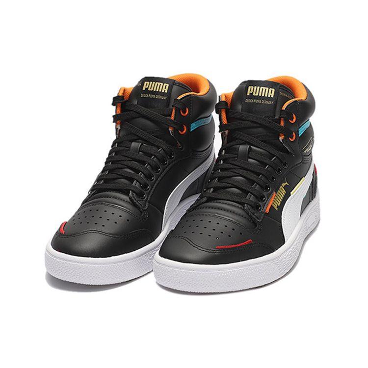 Puma Ralph Sampson Mid Pop - Black Unisex Sneakers 374925-01