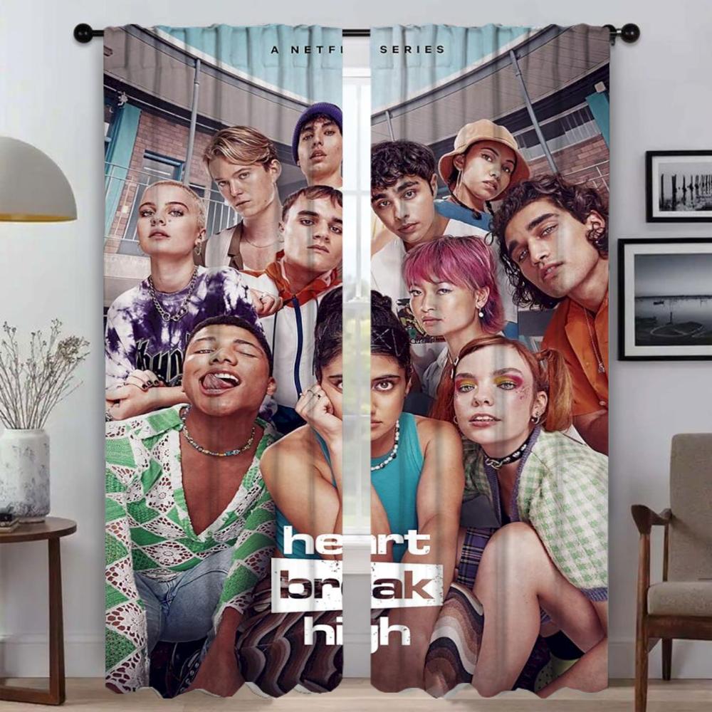 Кофейная чашка, торт, конфеты, современные шторы для зала, гостиной, кухни, спальни для мальчиков и девочек, длинные шторы для окон, декор для дома