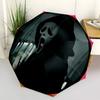 1pc Scream Mask Umbrella Portable Home Essential Umbrella Folding Umbrella Durable Iron Frame yy251128084