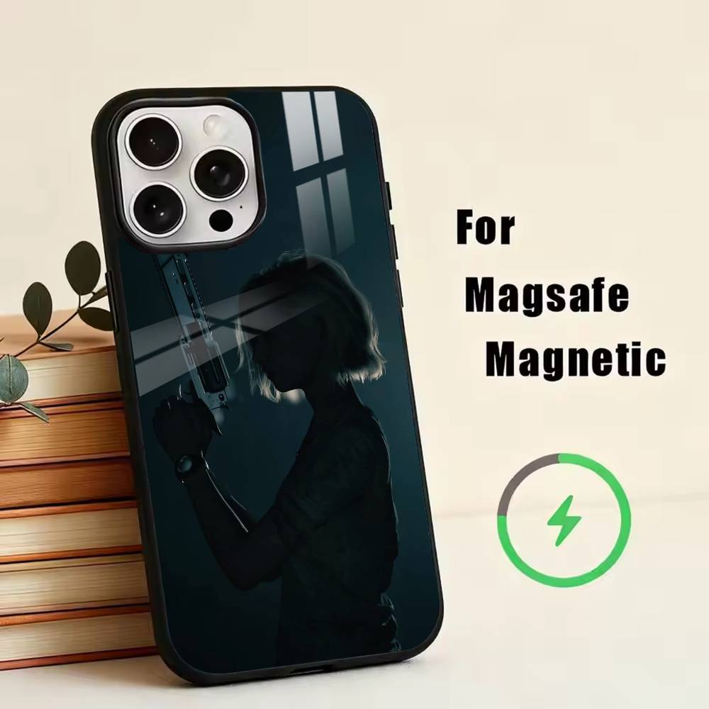 R-Resident Evil Phone Case For iPhone17,16,15,14,13,12,11 Plus,Pro Magnetic For Magsafe Wireless Charging