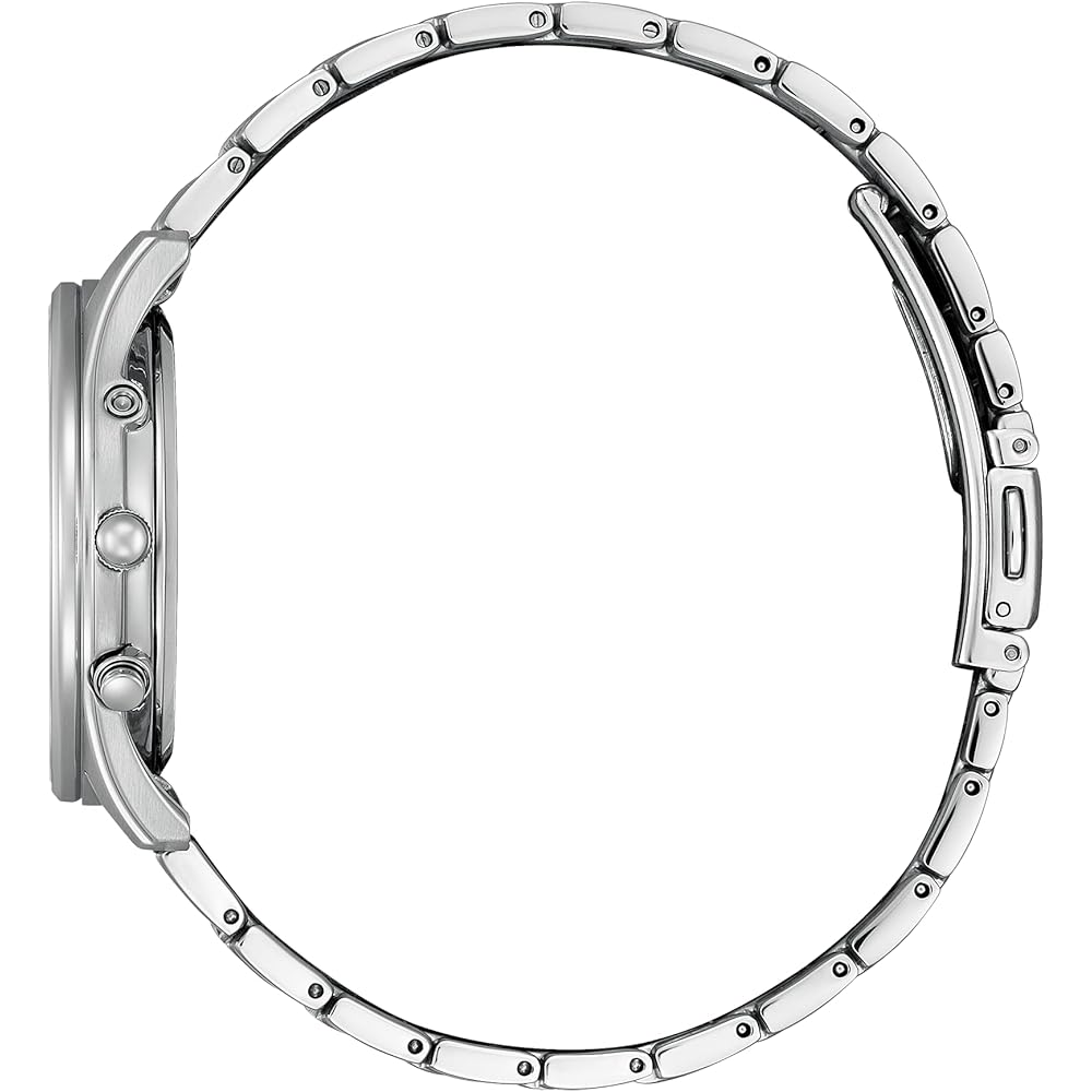 Citizen Мужские часы Citizen Collection Simple Adjust Eco-Drive с радиоконтролем, тонкие AS1060-54E