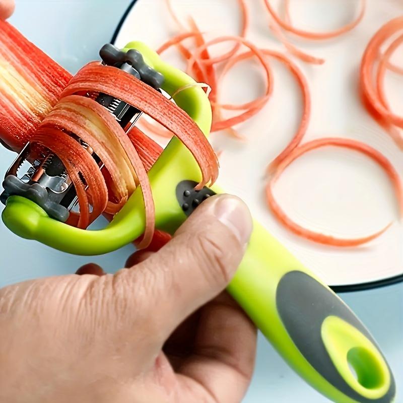 3-in-1 Peeler, Fruit Peeler, Kitchen Vegetable Peeler, Potato Peeler, Multi-functional Vegetable Cutter
