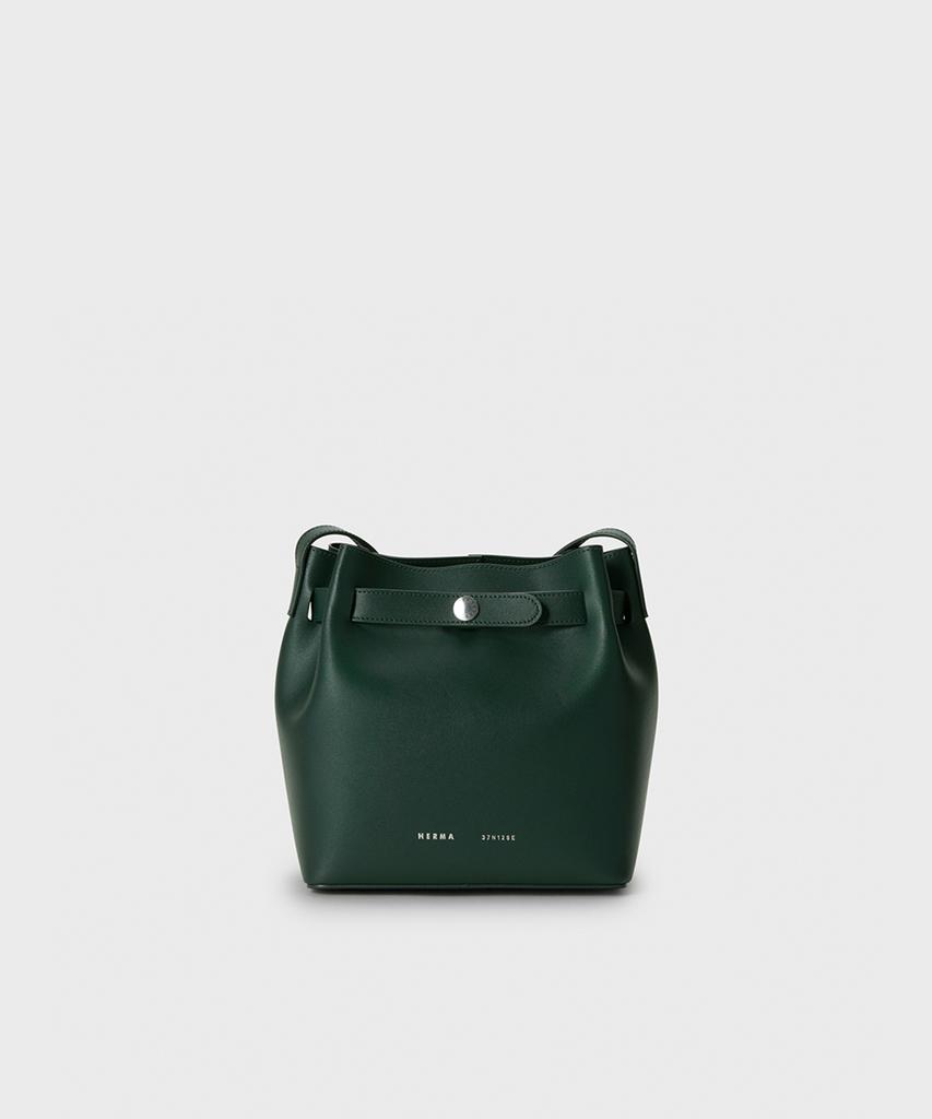 Herma Belt Bucket Bag Evergreen