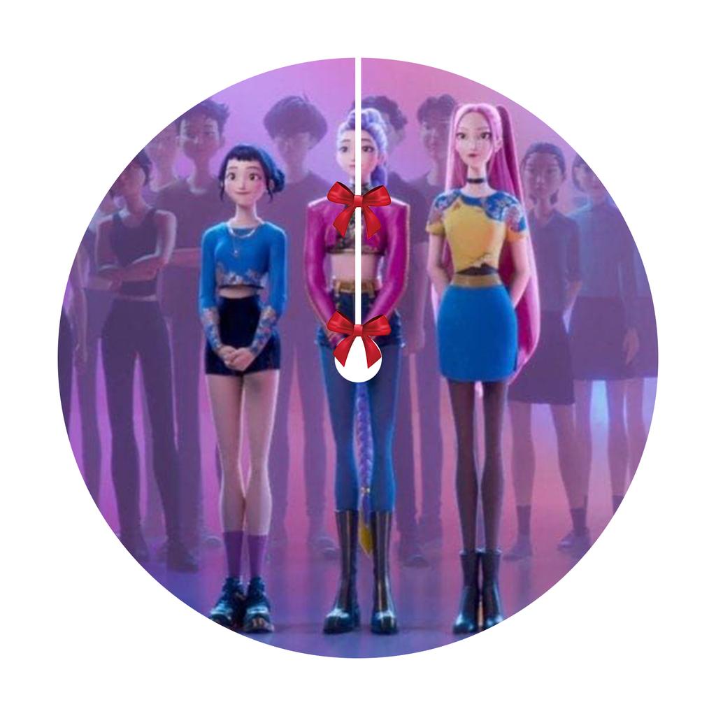 Christmas Tree Skirt Decoration For Home Xmas Tree Decorations Skirt Ornament Festive Holiday Party Decorations Indoor Outdoo 120cm