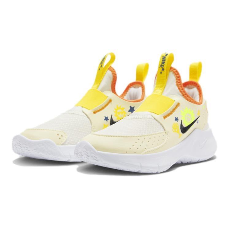 (PS) Nike Flex Runner 3 'Sail Yellow Black' Kids' HM3719-101