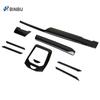 BMW 5 Series Carbon Fiber Interior Trim Kit: Center Console & Dashboard Strips for G60/G68
