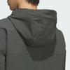Adidas Softshell SOFT SHELL Brand Logo Water Repellent Fleece Lined Athleisure Softshell Hooded Long Sleeved Jacket KF5225