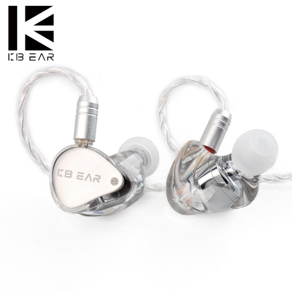 KBEAR Streamer Liuguang Single Motor HiFi Headphone Resin Can Replace The Line, A Popular Bass Game Wired Headset
