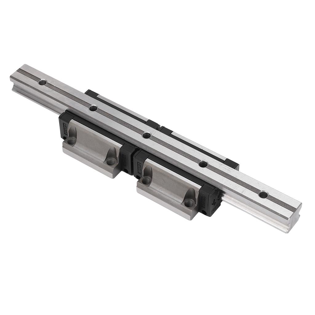 Линейный рельсовый направляющий 300 мм с 2 шт. каретки HGW25CC, комплект направляющих для ЧПУ, стальной подшипник