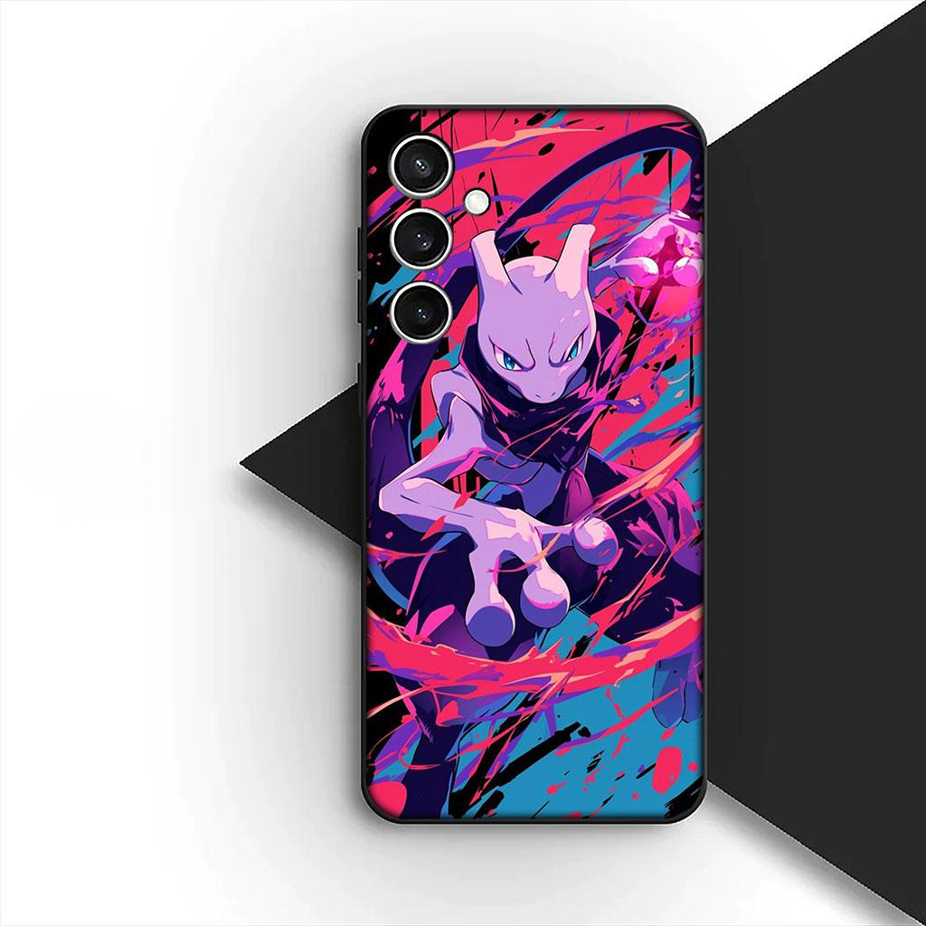 Phone Cover for Xiaomi Redmi Note 14 13 Pro Plus ProPlus 14C A4 13C Pro+ 5G Casing Case Mewtwo P-Pokemons Mew two P-Pikachus