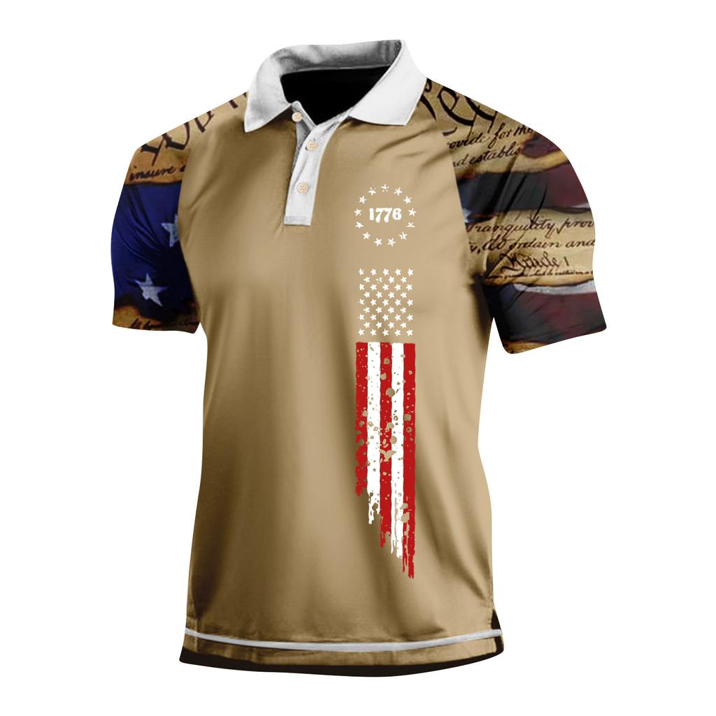 Мужская летняя дышащая рубашка с короткими рукавами и культурой отдыха