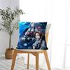 Anime Shaman King Cushion Cover Inches Farmhouse Decor Home Throw Pillow Covers For Couch Decorations