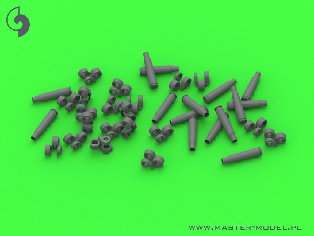 Master Модель WW2 Американский пулемет Browning M2HB Калибр Патронная лента Звенья и пустые гильзы 150 штук Пластиковая модель 1/35 .50 (12.7mm) Набор,