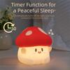 Warm light Mushroom Night Light Type-C Charging Tap Tap Lights New LED Table Lamp  Birthday Gift