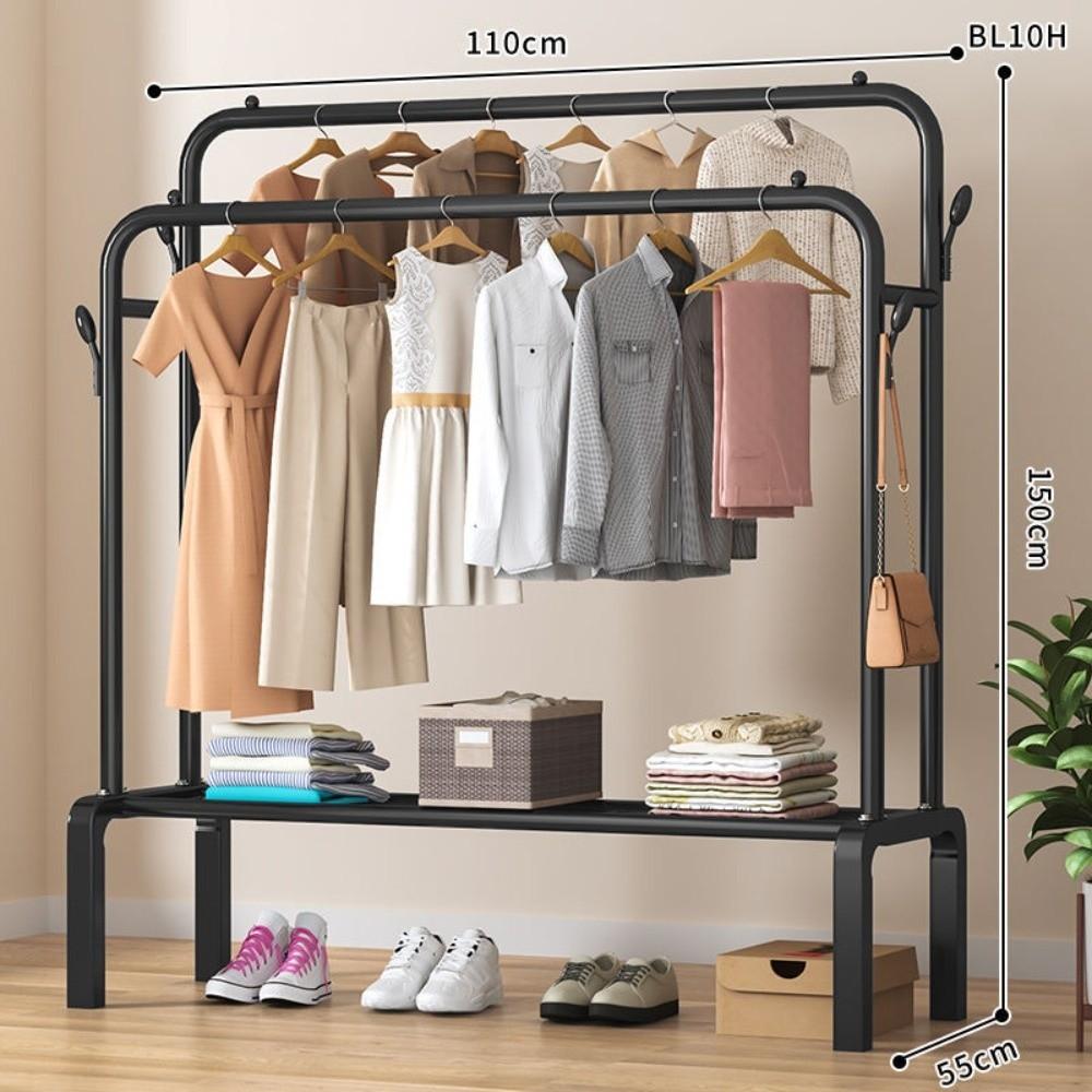 Light Luxury Floor-to-ceiling Hanger Floor-standing Coat Rack New Drying Rack  Bedroom Use
