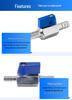 304 Stainless Steel Mini Barb Valve Double-Headed Hose Connector