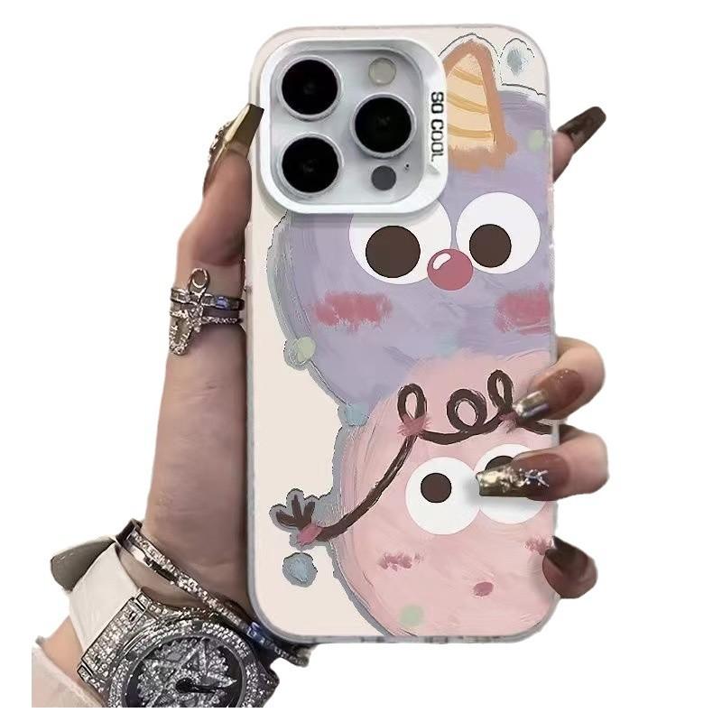 Новый милый подходящий чехол для мобильного телефона iphone17 Apple 15promax/14 противоударный 13pro12 высокая стоимость 16