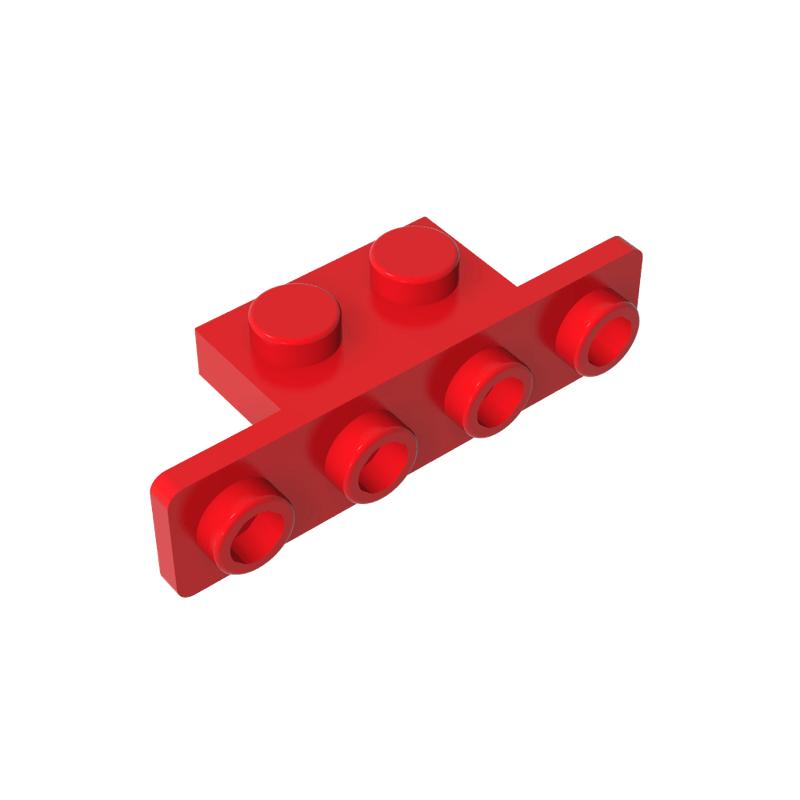 Свинья Радуга MOC Детали 10201 2436 28802 Кронштейн 1x2 - 1x4 Для Строительных Блоков Детали DIY Собирает Кирпичи Техно Детские Игрушки