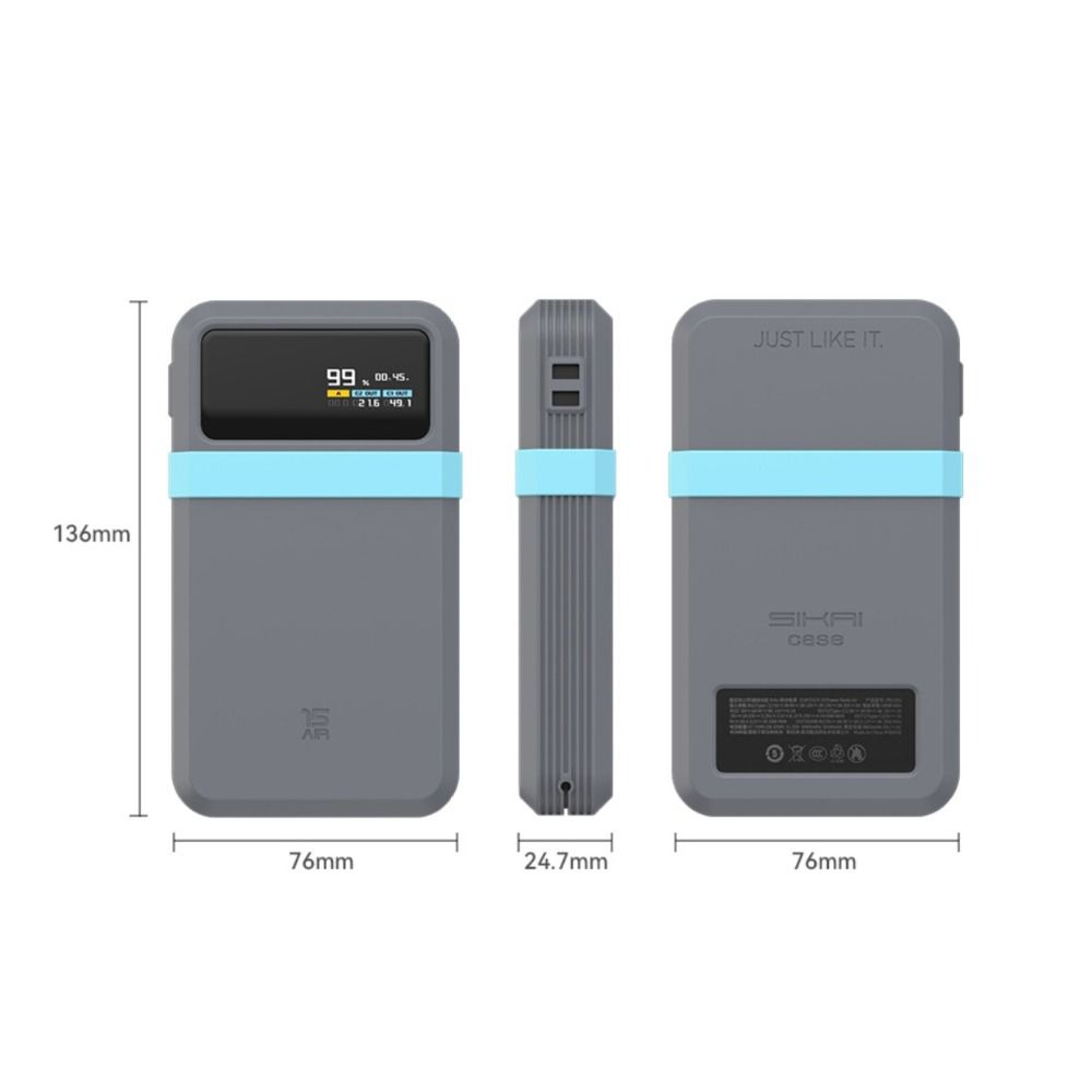 Пылезащитный защитный чехол защитная крышка для CUKTECH 15 Power Bank Air 15000 100 Вт для путешествий