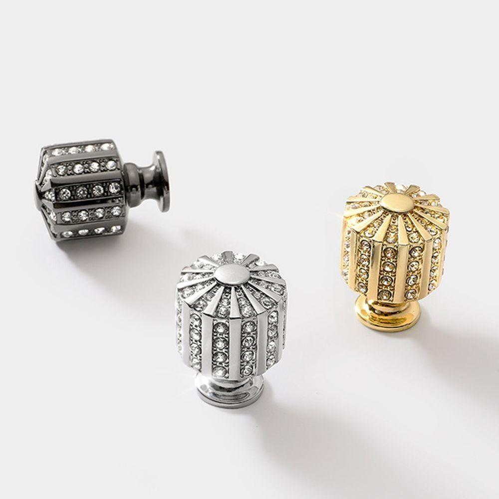 Solid Construction Cabinet Knobs Zinc Alloy Wardrobe Knobs Simple Drawer Knobs Bedside Table