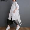 Plus Size Blouse Shirts Women Clothing Fashion Lace Floral Elegant Lady Tops Casual Loose Long Sleeve Button Cardigan