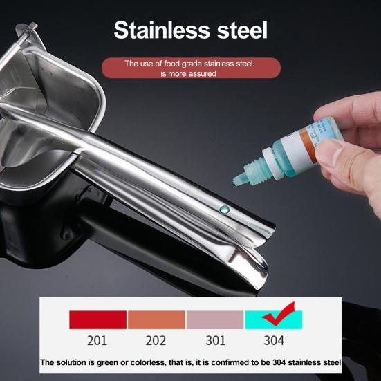 Ручная соковыжималка из нержавеющей стали, соковыжималка для цитрусовых, сверхмощная прочная ручная соковыжималка для лимона для домашней кухни