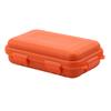 Outdoor Survival Shockproof Waterproof Storage Box Sealed Container Travel Case Orange S