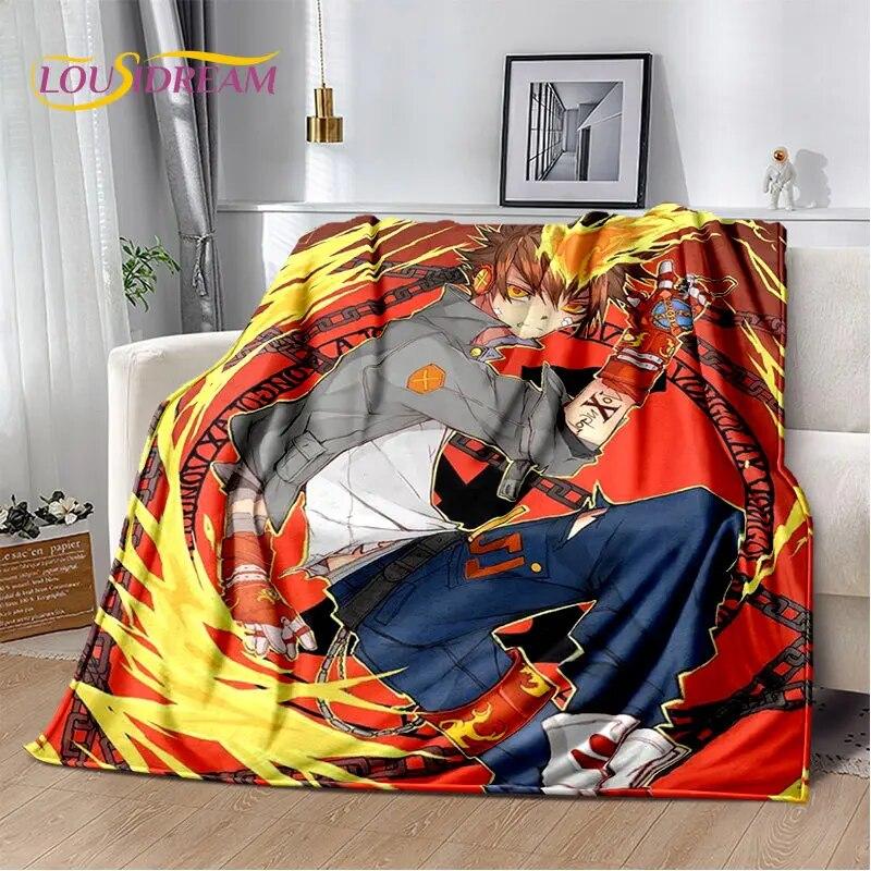 Мягкое плюшевое одеяло с героями аниме Hitman Reborn, фланелевое одеяло, одеяло для гостиной, спальни, кровати, дивана, чехол для пикника, детское одеяло