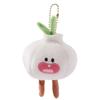 Plant Key Ring Garlic Plush Doll Cute Funny Garlic Pendant Vegetable Keychain School Bags