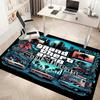 1pc Game Grand Theft Auto Print Area Rug - Soft, Washable Non-Slip Indoor Mat, Living Room, Home Office Decorative Rug,Office Decorative