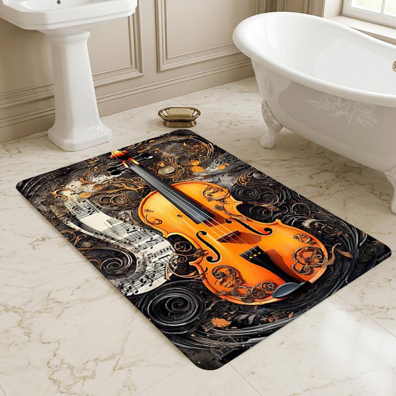 Music Art Living Room Nonslip Area Rug Soft Carpet For Bedroom Game Playroom Sofa Office Home Decor Doormat Christmas Gift C9301351