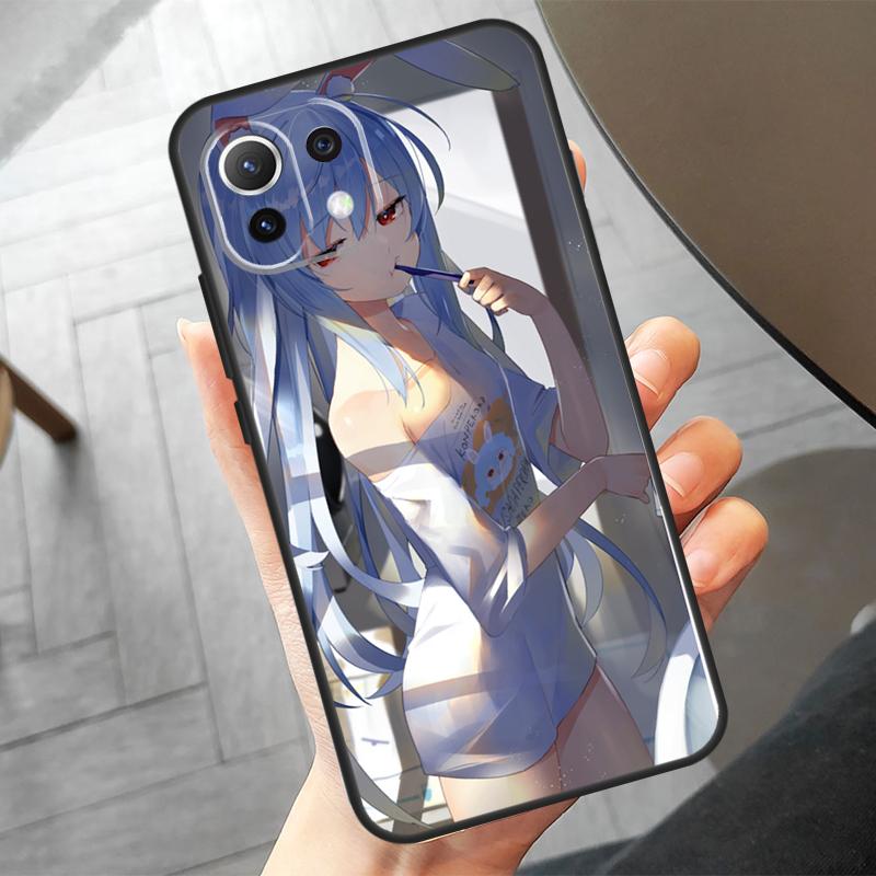 Б/у Чехол с Пекорой Hololive Аниме для Xiaomi 17 Ultra 14 15 Pro 15T 13T 14T POCO F8 Ultra F5 F6 F7 X3 X5 X6 X7 Pro