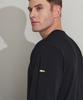 PANICALE Black Soft Brushed Logo T-Shirt (Type B)