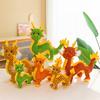 15/28cm Simulated Dragon Chinese Dragon Mascot Doll Fashion Dragon Pendant  Children Gift