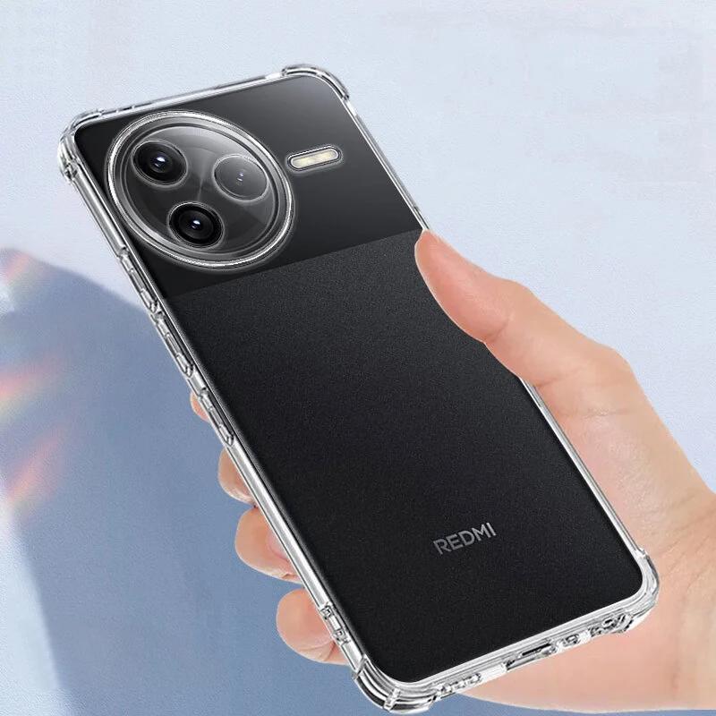 For Xiaomi Redmi K80 Pro 5G Slim Soft TPU Silicone Transparent Case Shockproof Back Cover For Xiaomi Redmi K80