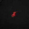 Polo Ralph Lauren Мужская рубашка-поло с коротким рукавом и вышивкой логотипа маленькой пони Черный 710787745-001