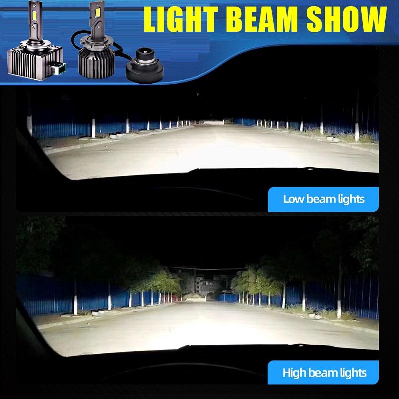 D1S светодиодные фары D3S Canbus лампы CSP D4S D2S светодиодные 62000LM 120 Вт супер яркие D1R D4R D2R D3R серии D автомобильные светодиодные лампы