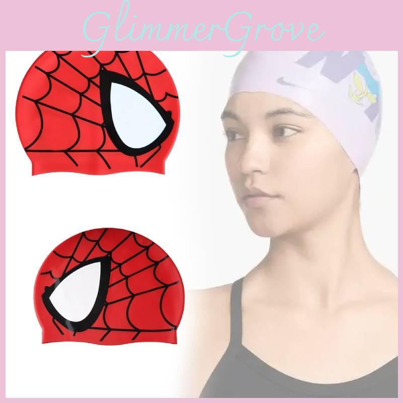 Детская водонепроницаемая силиконовая шапочка для плавания с защитой ушей, для занятий в бассейне, в воде