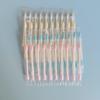 100pcs Double Head Cotton Swabs Colorful Clean Ears Extension Cosmetic Tool Disposable Traveling Makeup Clean Cotton Sticks
