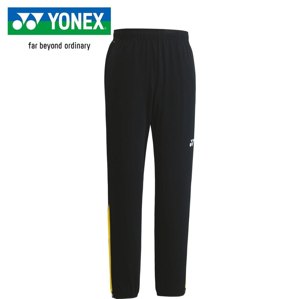 YONEX Unisex Football Training Top Pro Size FW6006 Pants, Style, Black, M,