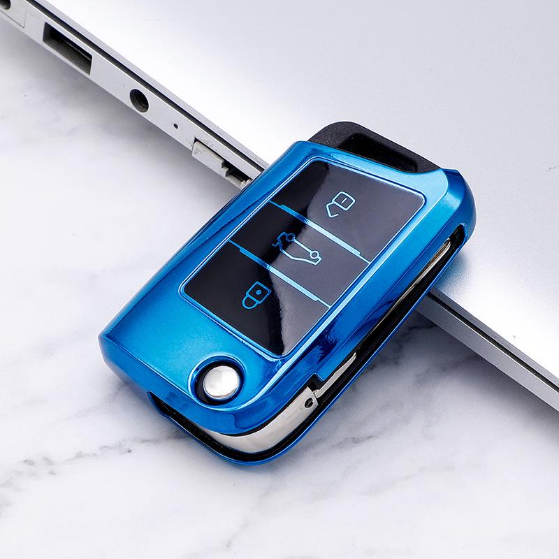 Чехол для ключа автомобиля для моделей Volkswagen Bora, Lavida, Santana, New Sagitar, Langyi, Polo и Jetta