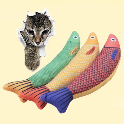 Игрушки для кошек Творческая симуляция Сайра Рыба Кошачья мята Шуршащие звуковые игрушки Мягкие прочные интерактивные игрушки для кошек Игрушка для кусанья кошек Товары для животных