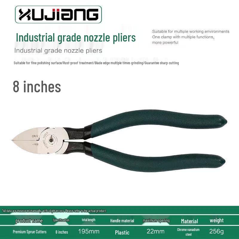 Водопроводные клещи и кусачки для проволоки: 5-6 дюймов по диагонали Инструменты электрика и мини-электронные плоскогубцы