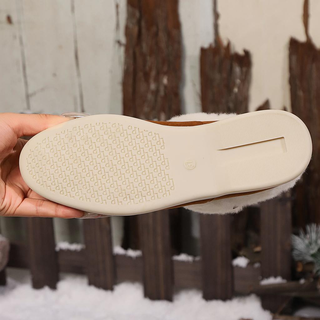 Winter Women's Plush Cotton Shoes Fashion Zipper Keep Warm Platform Shoes for Women Snow Boots Outdoor Casual Women's Ankle Boots